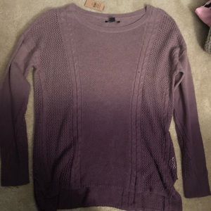 NWT American Eagle purple ombré sweater